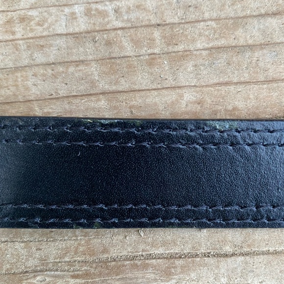 Burberry Black Leather Belt XL - Picture 8 of 8